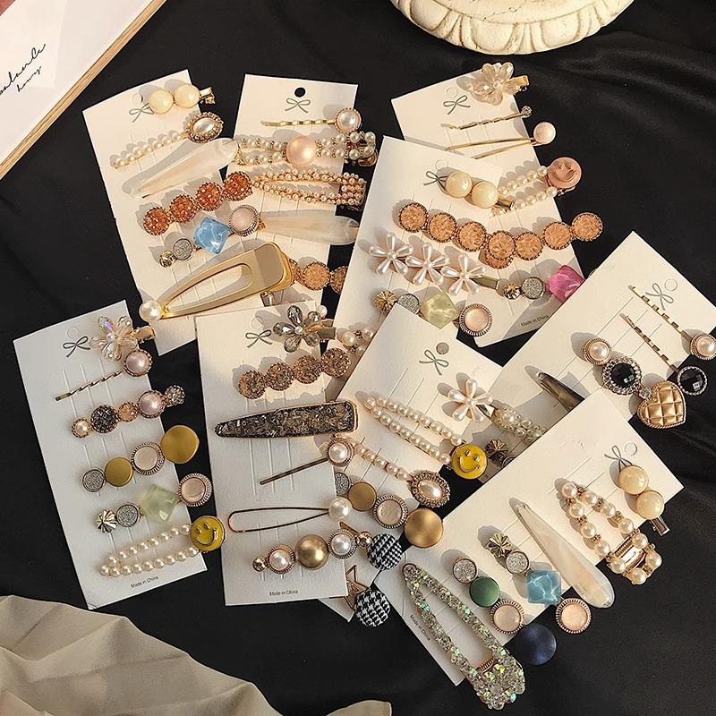 Korean Minimalist Pearl Hair Clip for Girls: Elegant Y2K Style