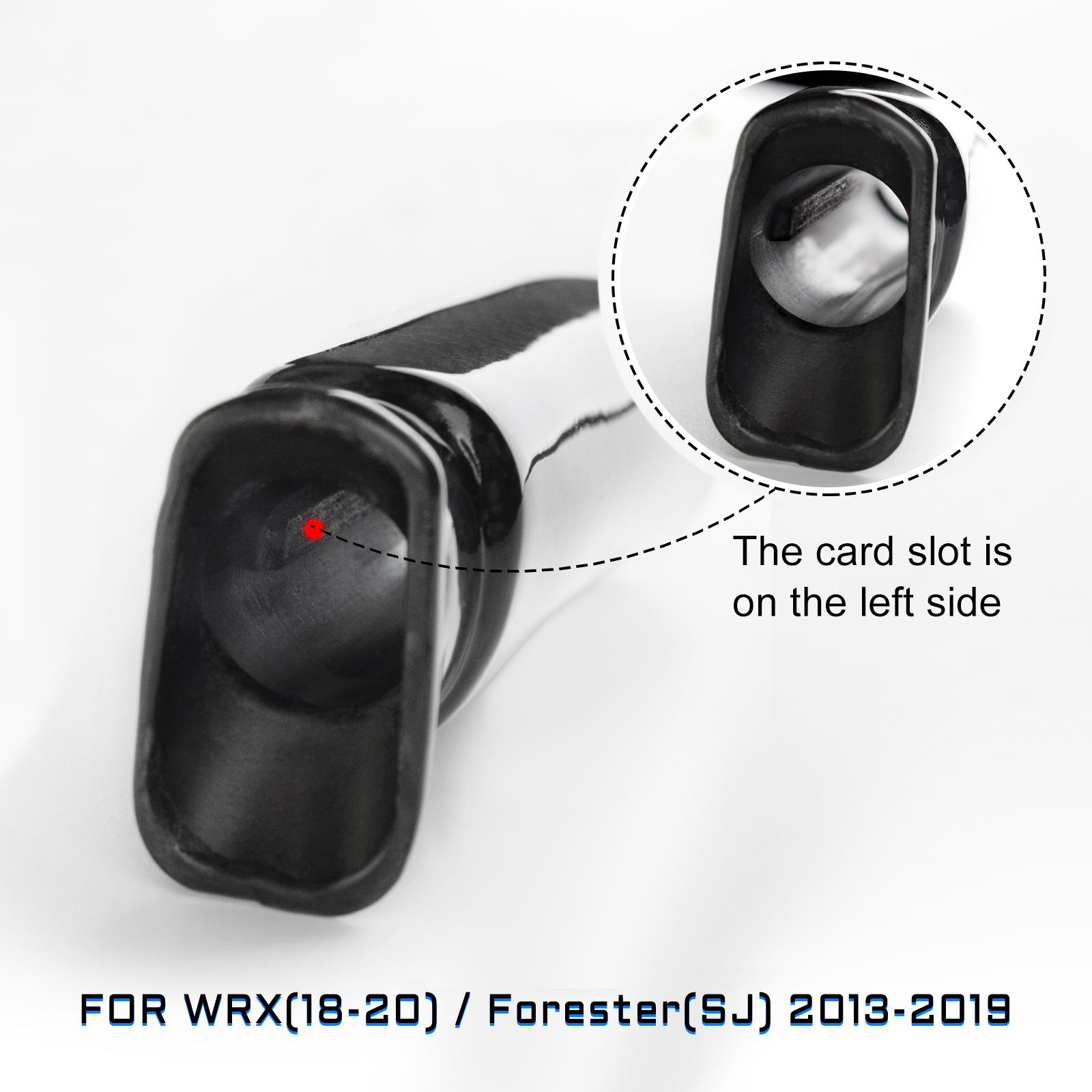 

Real Hard Carbon Fiber Replace Cover for Subaru WRX 2014-2020 Forester 2008-2019 LHD RHD Car Handbrake Grips Cover Interior