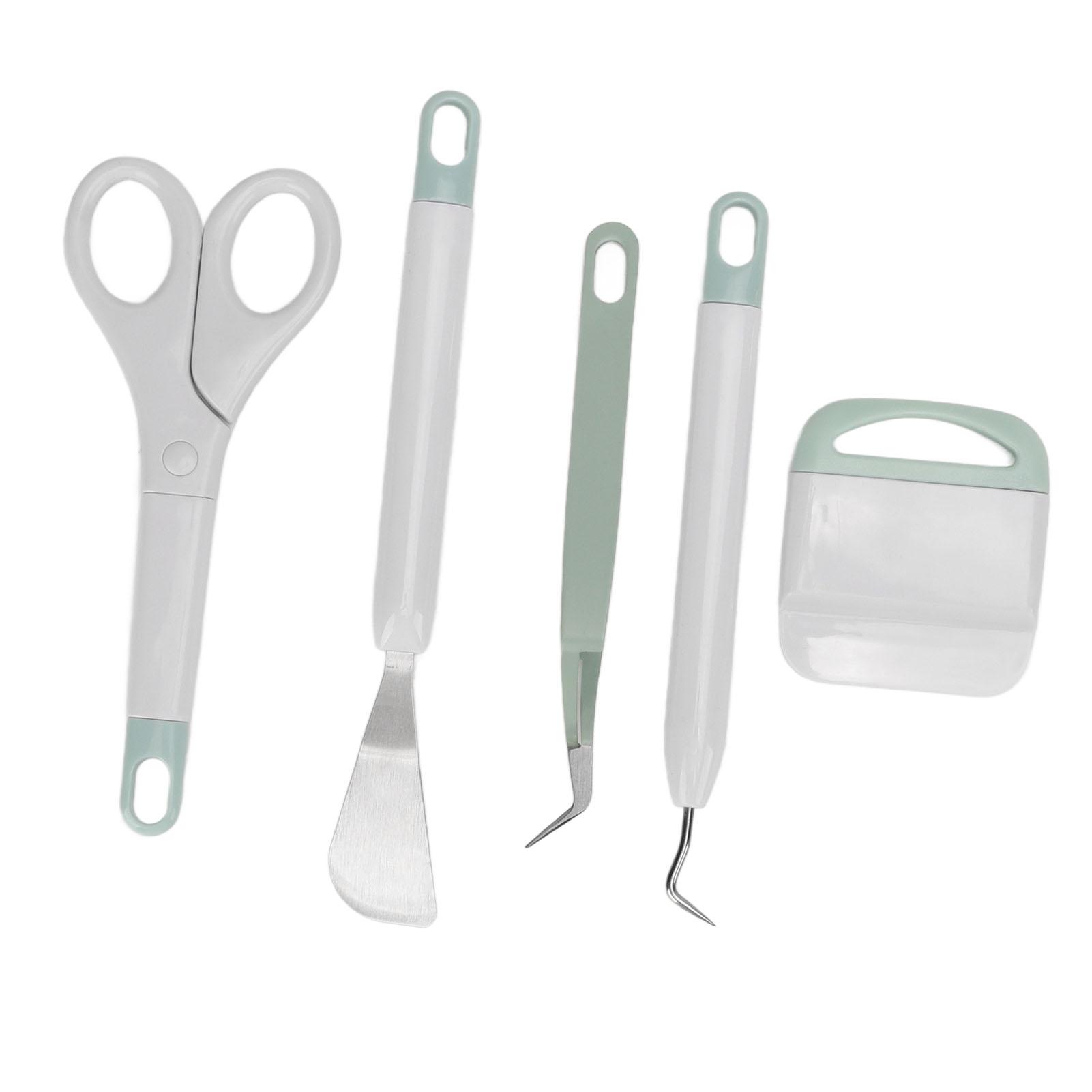 

Набор для удаления винила 5 шт. DIY Изготовление Острый рез Металл Пластик Аксессуары для винила для