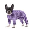 Pet Dog Clothes Poodle Chennai Teddy Small Dogs All-inclusive Male and Female Models Four Seasons Can Wear Striped Four-legged Clothes