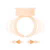 100PCS Disposable Soft Silicone Tattoo & Eyebrow Embroidery Pigment Cups with Finger Ring