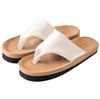 Alphax Core Training Slippers, Indoor, Women's Sliet (Sliette), Hana-o, White, 23.0-25.0cm
