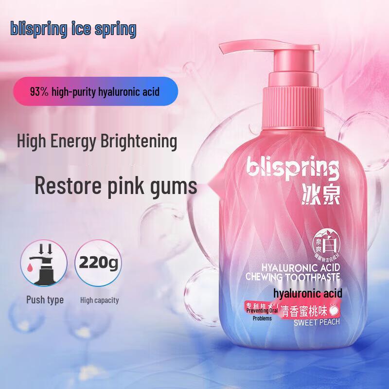 Blispring Hyaluronic Acid Mouthwash Toothpaste