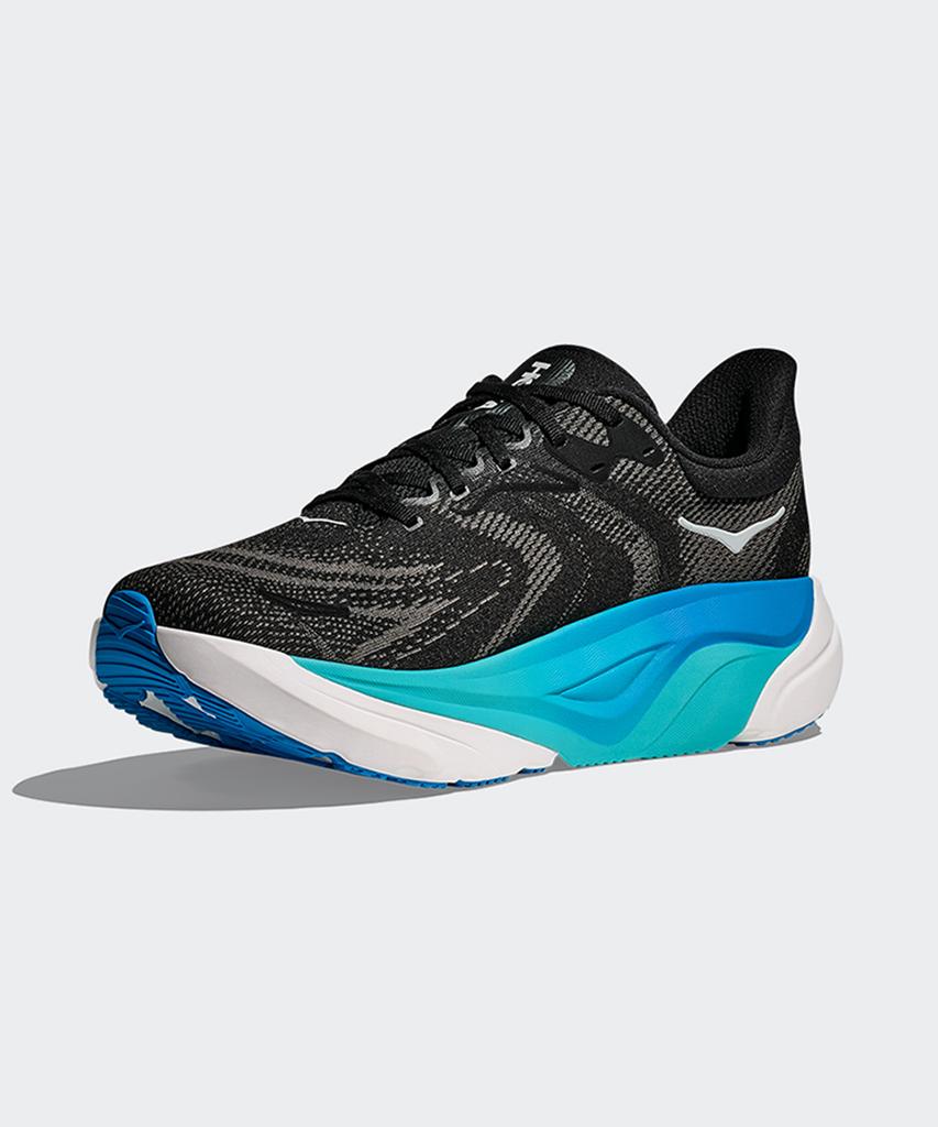 Hoka (Men'S) Arahi 8 Wide - Black: Skyward Blue / 1168710-Bksk