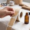 Self Adhesive Labels for Jars Blank Label Stickers, Self‑Adhesive Gift Tag Stickers 250 Per Roll, Assorted Mailing Small Business Shapes Jars,