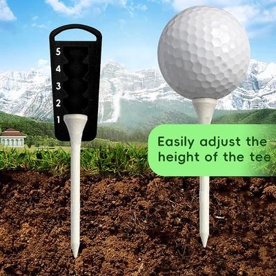 Golf Abschlaghöhe Einsteller Ball Tee Justierer Tee Positionierungshilfe Werkzeug