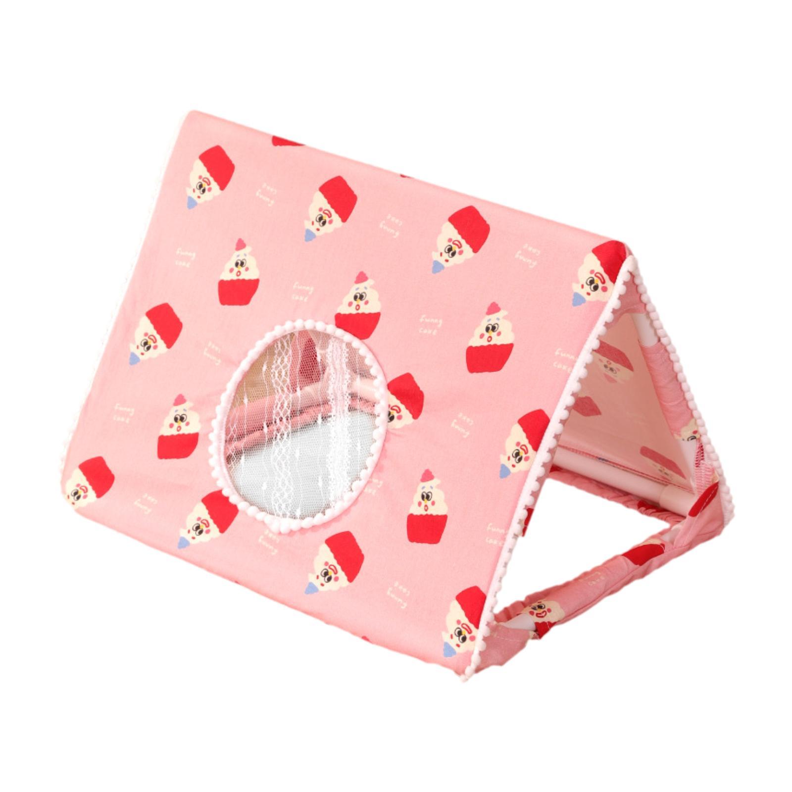 

Укрытие для морской свинки Укрытие для кроликов Аксессуары для клетки Мягкое гнездо с окном Моющийся Уютный домик для мелких животных для отдыха Кролика Tunnel