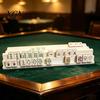 Portable Mahjong Game Accessories 1/2/4Pcs Folding Double Rack, 2 Player Tile Holder Stands for Up to 1.5 Inches Tiles, Accessory