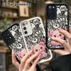 Phone Case: 2D Flat Samsung Galaxy A34 A35 M05 M06 S20 S22 S21 FE Plus 5G Protective Case, Plush Teddy Bear, Christmas and Halloween Gift