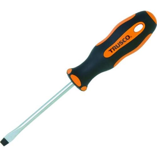TRUSCO Standard Screwdriver x x 6 of (with Magnet) (6.5mm 100mm) TD-6.5-100 (Case 6)