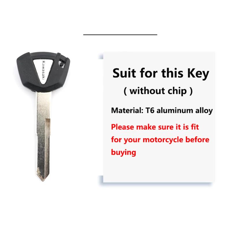 4 Colors For KAWASAKI Ninja 650 400 ZX6R 1000SX ZX10R Z900 Z650 Z900RS Z1000 Z400 Z750 ER-6N ER-6F Key Shell Key Case Cover