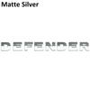 1pcs 3D ABS for Land Rover Car letters Front Hood Emblem Bonnet Sticker Rear tail Trunk Badge Decal Styling auto accessories HY2