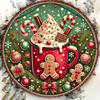 ChristmasThemed Aluminum Foil Engraving Plate X Inch  Waterproof FadeResistant Rustproof Temperature