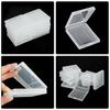 2Pcs Plastic Game Cartridge Case Clear Hard Shell Gaming Card Box Anti-Dust Scratch-Resistant For Gameboy Color Gb Gbc Gbp