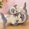 Ocean Shark Plush Dog Toy - Silly Shark Pillow & Funny Gift