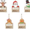 Weihnachts-Geldhalter-Schmuckstücke Bargeldhalter Weihnachts-Geldklammer Weihnachts-Geldhalter-Dekoration 5 Stück Weihnachtsbaum