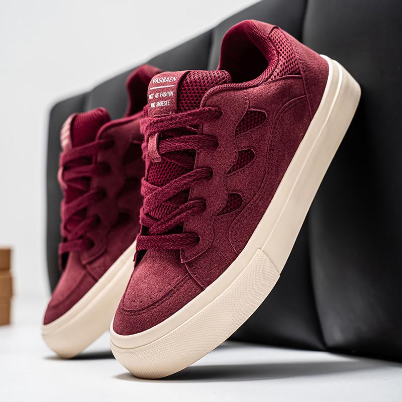 Breathable Comfortable Maillard Solid Color Low-Top Sneakers Casual Shoes  New Summer Breathable Season Comfortable Sneaker