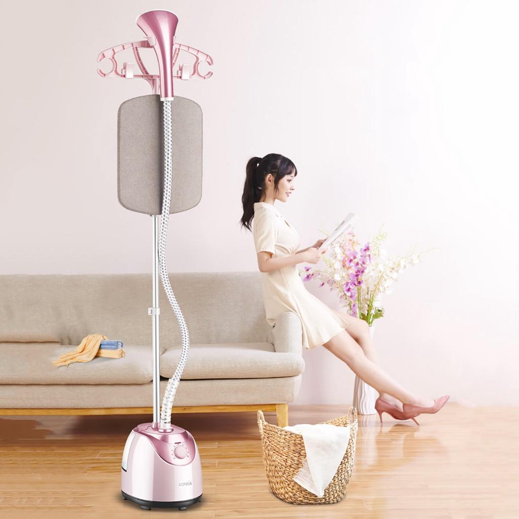 1800W 1.6L Garment Steamer Handheld Ironing Machine Household Adjustable Vertical Flat Steam Iron Clothes Steamer