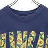 FRUIT OF THE LOOM 90s Made In USA Print Short Sleeve KANSAS Sunflower T-shirt Men's Used