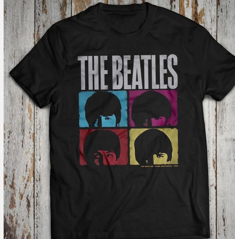 Rock The Beatles T-Shirt John Lennon Paul McCartney George Harrison Ringo Starr