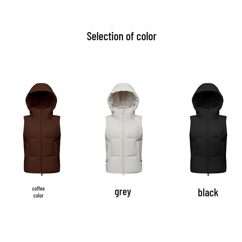 Yaloo EW Women's Winter Hooded Casual Down Vest YYXFF5202