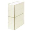 Plus Flat File Expandable Binding String Type Replacement 10 x 10 A4, Spine, Senobas, / Cover, Ivory, pieces, FL-023SH, 89-135