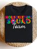 Housekeeping Squad Tie Dye Cleaning Staff School Janitor T-Shirt Store Same Style for Men And Women