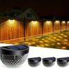 Lishi Lampade da Parete LED Solari Mezzaluna per Esterno (2 pacchi)