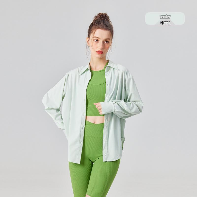 

Women s Original Sun Protection Cardigan - French Chic Lightweight Long Sleeve Top L/XL