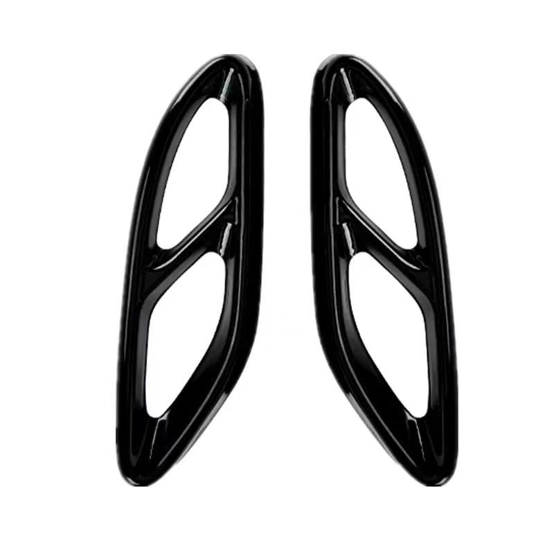 Mercedes-Benz Tailpipe Dual-Outlet Exhaust Decoration for B-Class, C-Class, E-Class, GLC, GLE, GLS