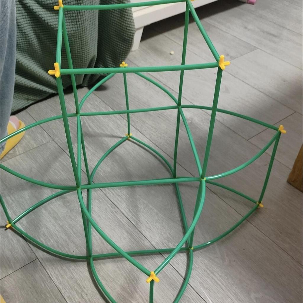 STEM Straw Builders Construction Set Large Pipe Connectors & Straws, Montessori Educational Toys for 3-10Year Olds