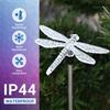 Solar Garden Decorative LED Lawn Light Dragonfly Butterfly Hummingbird Animal Shape Pastoral Design Ground Stake Outdoor