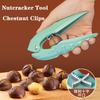 Mașină de clemă pentru castane din oțel inoxidabil, instrument de deschidere a nucilor, nuci tăiate de nuci, tăietor de decojit de castane, gadgeturi de bucătărie