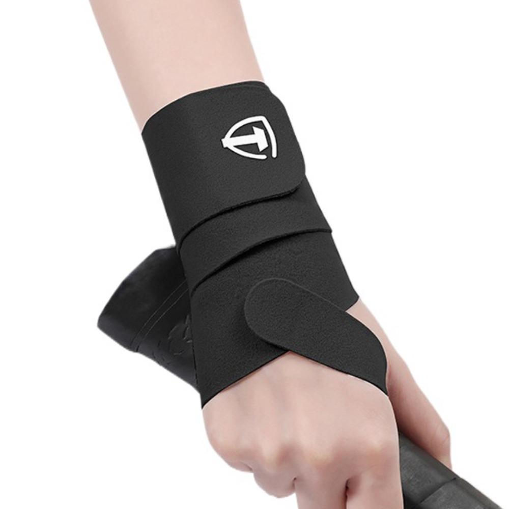 

Легкая защита запястья для бадминтона, защита запястья от тендинита, бандаж для поддержки большого пальца, домашняя страница чёрный