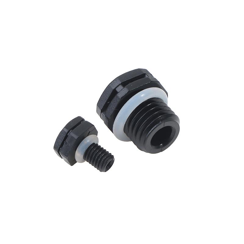 10 Piezas M12*1.5 Válvula de Respiradero Impermeable de Nylon Tornillo en Tapón de Respiradero Protector