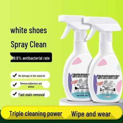 Detergente per scarpe bianche: Rimozione delle Macchie e Sbiancamento con Spazzola Detergente Speciale