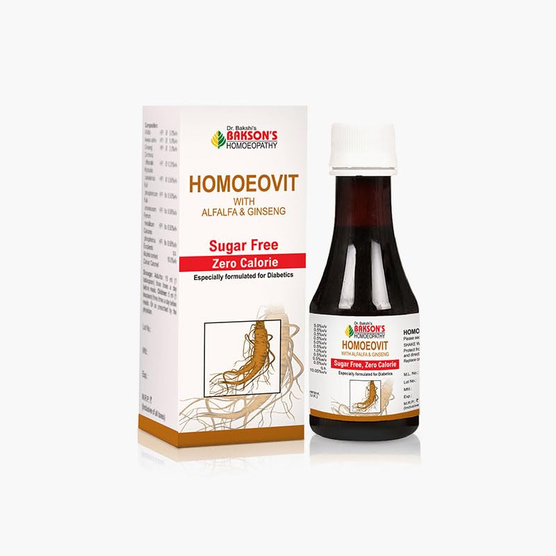 

Dr Bakshi s Bakson s Homoeopathy Homoeovit Sugar Free Wellness Tonic Daily Vitality Support 230 Ml For Active Living