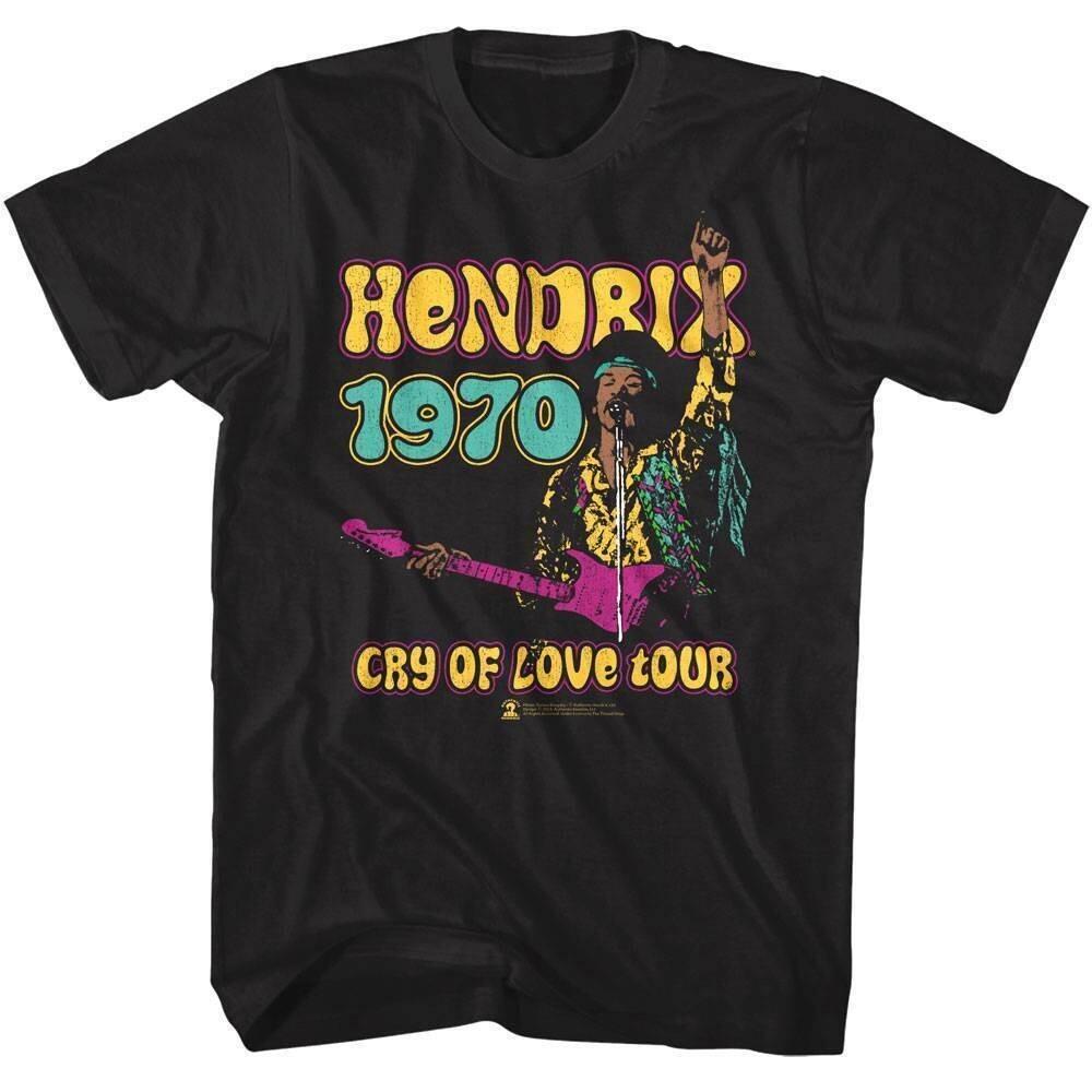 

Jimi Hendrix Cry of Love Tour Men s T Shirt L