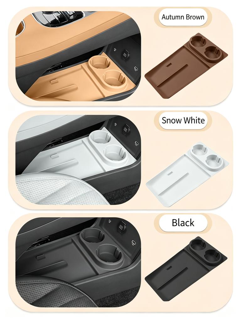 Per Geely Starray EM-I/EX5 EMI Vano Portaoggetti Basso Centrale Controllo Tazza Acqua Tappetino Scatola Portaoggetti in Silicone Accessori Interni Auto