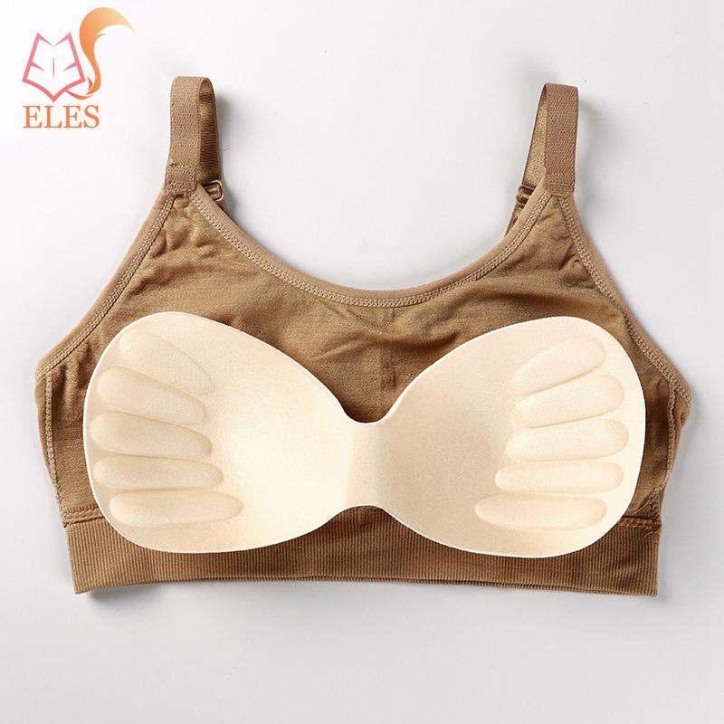 Women's Underwear Beautiful Back Bra Gathered Sports Shockproof Bra with Removable Chest Pads Bras