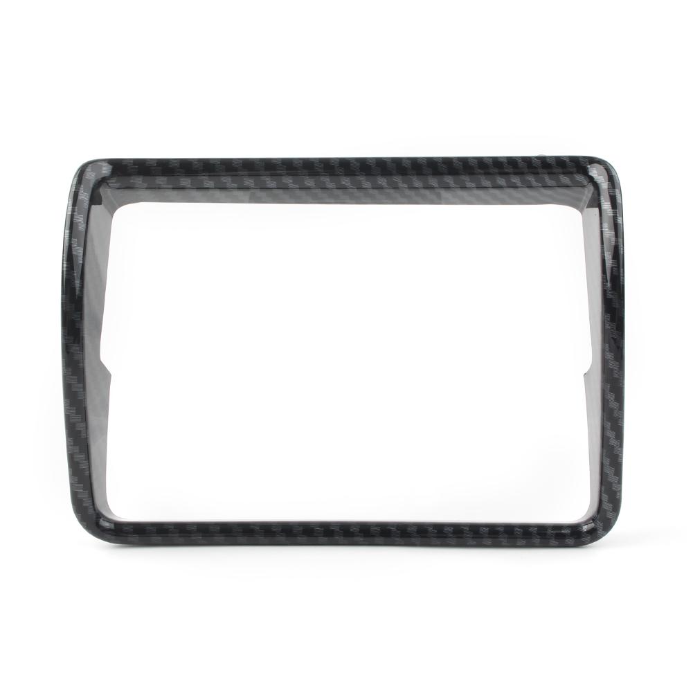 

Углеродное волокно автомобиля ABS интерьер кнопка переключения фар панель молдинг крышка отделка Decarotion для Subaru Forester-RHD