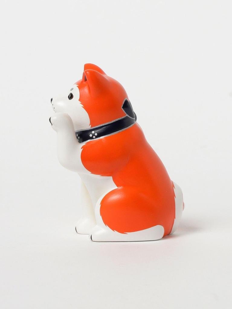 Crafts Toys Chugai Touen Left Size Orange [Beams Japan] Arts, & [Special Order] Maneki-Inu (Little Dog) Hand, 3, -