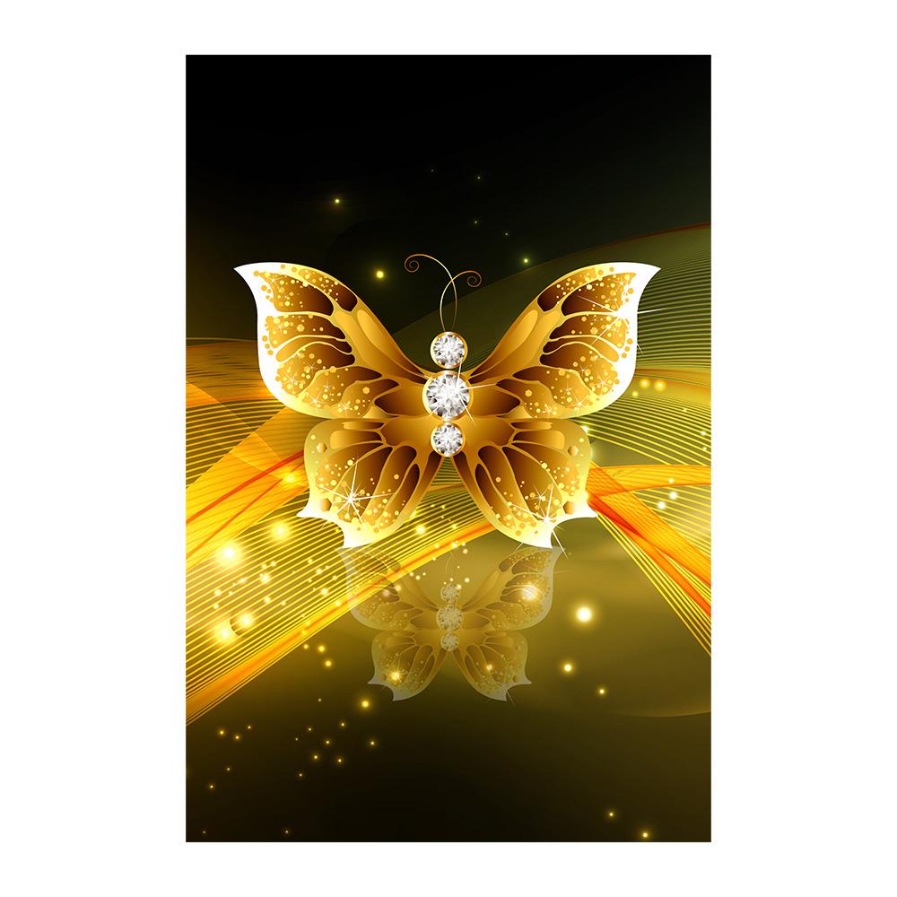 

3 шт. Принты настенного искусства с листьями бабочек, Настенное искусство для гостиной, Холст, Картины, Настенный постер для спальни, Фотографии для украшения дома 20x30cm