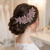 Zinc Zinc Alloy Base Bridal Headbands Sparkling Hair Accessories Vintage Wedding Tiaras  Bridesmaid Accessory