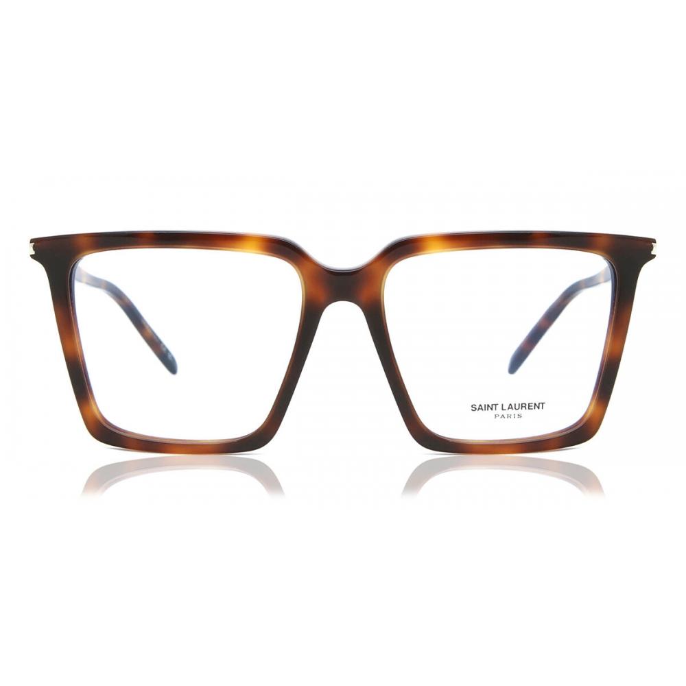 

Saint Laurent Sl 474 Opt 002 Women Eyeglasses Tortoise/56