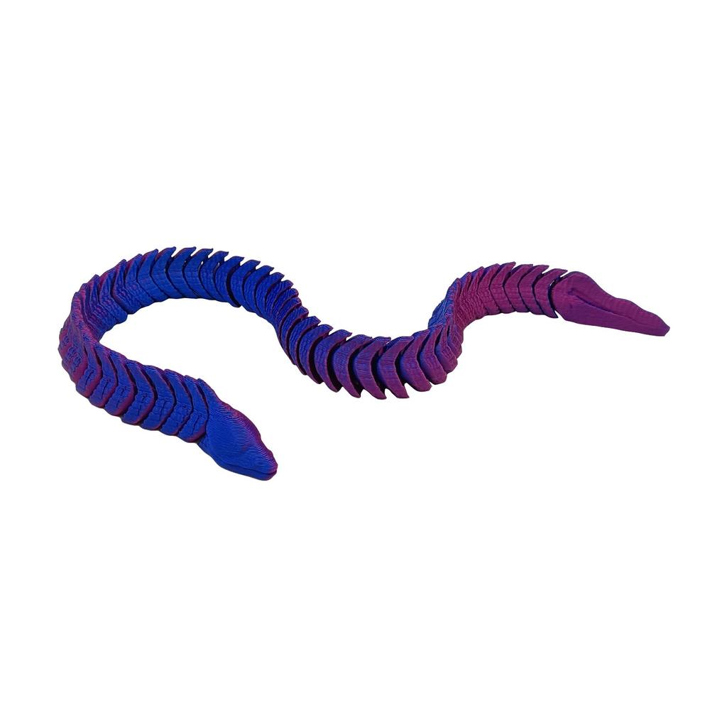 3D Printed Animal Eel, 3D Printed Eel Toy, 3D Printed Animal Eel Pet Activity Joint, Home Executive Desk Decoration, Gift For Friends