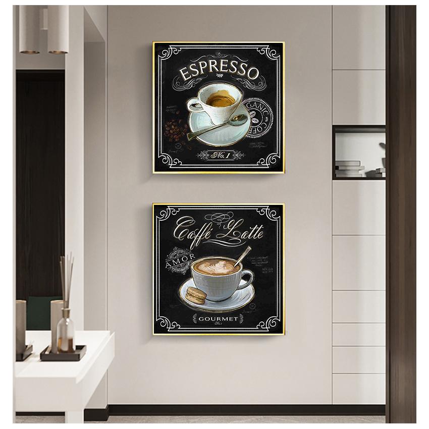 Print Canvas Painting Scandinavian Adornment Nordic Style Kids Room Bars Cafe Home Decoration Kitchen Vintage Coffee Poster