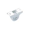 Wheel Non Swivel Wear Resistant Flat Car Drawer Caster Rail Wheel Furniture Caster Fixed Caster