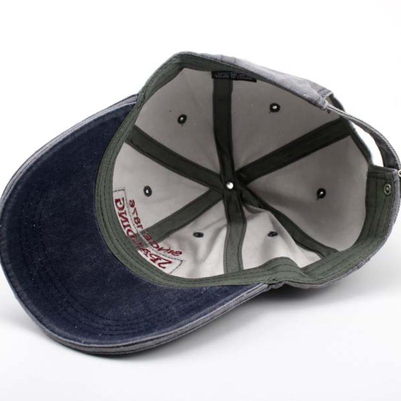 Summer Denim Patch Unisex Baseball Cap Adjustable Snapback Hats Golf Caps Sun Hat Outdoor Tourism Essential Accessories