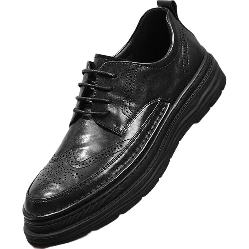 HLA Men s Brogue Derby Business Casual Shoes 38